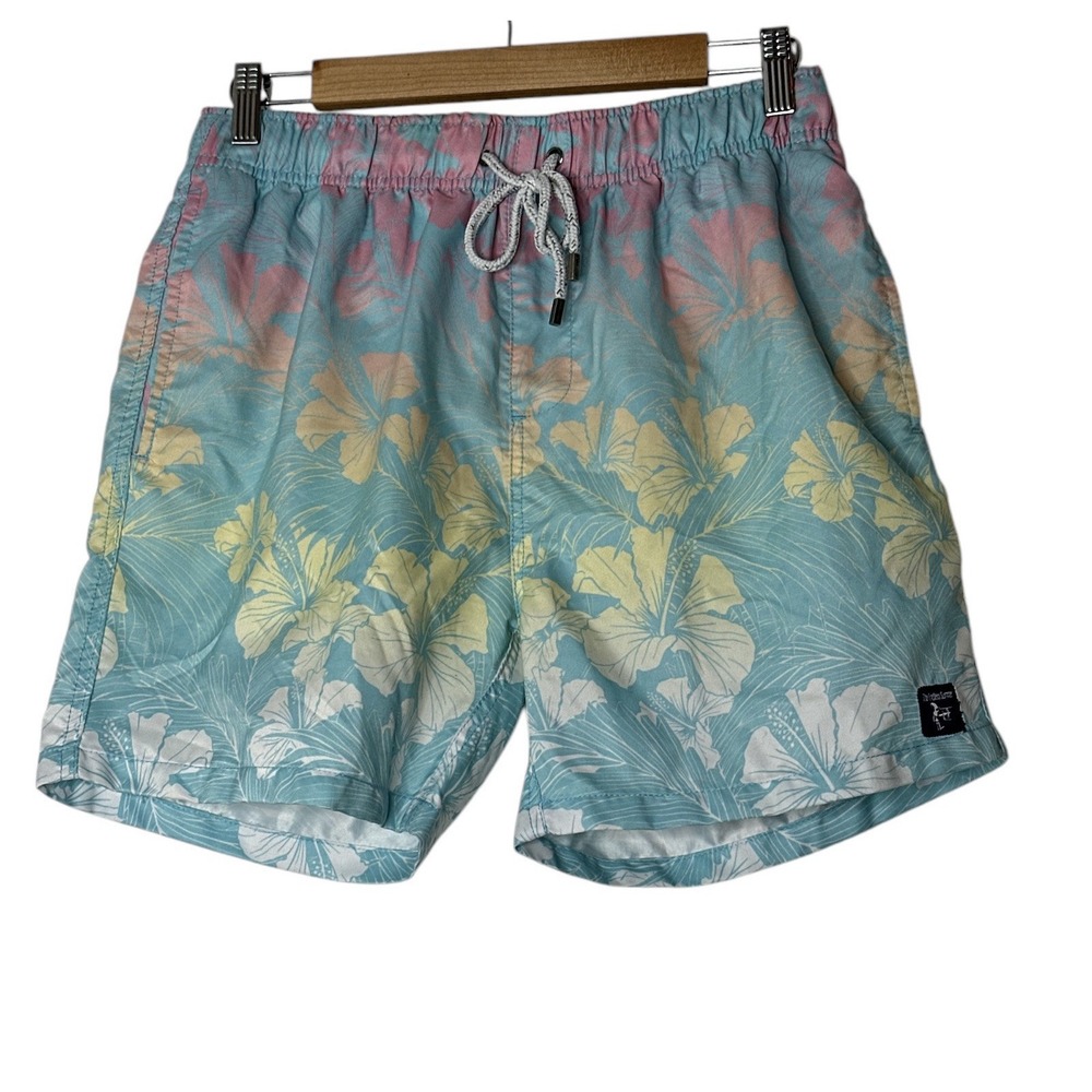 The Endless Summer Swim Shorts Mens‎ Medium Surfing Outdoor Beach Pockets Pool